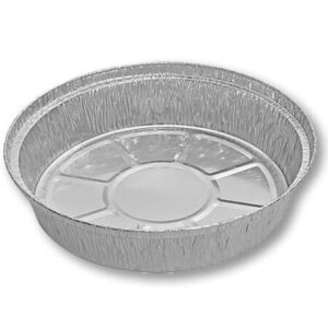 Jednokratne aluminijumske činije za serviranje salata i priloga – praktične za ketering i proslave.