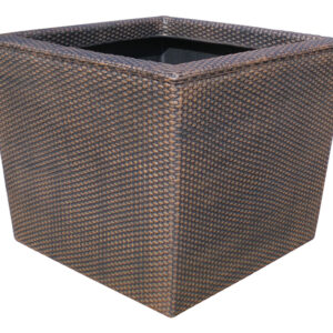 Saksija Bambus XL dimenzija 540 x 590 x 500 mm, imitacija ratana.
