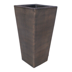 Saksija Bambus XXL dimenzija 600 x 650 x 550 mm, imitacija ratana.