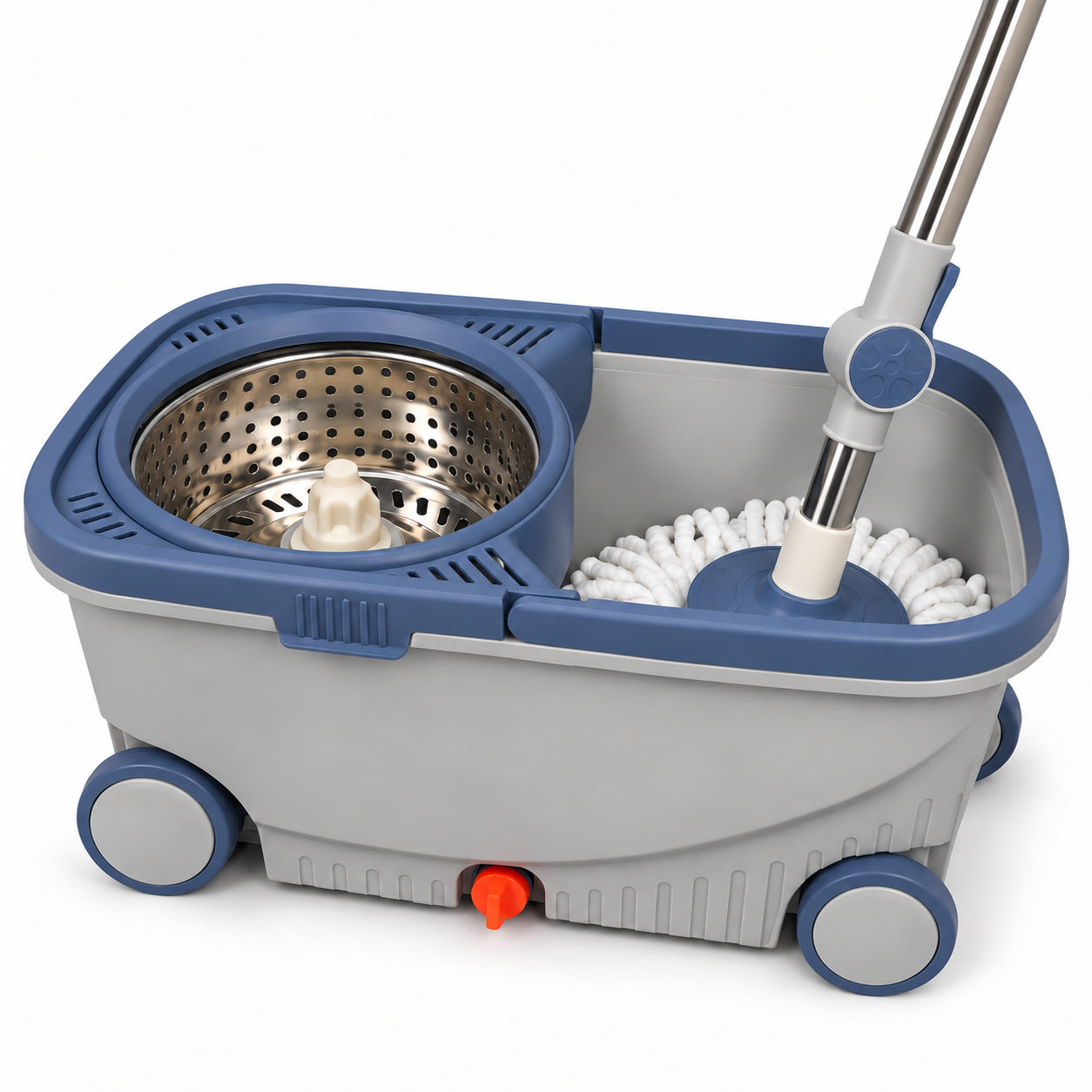mop spin Spin mop sa metalnom cediljkom i 4 točka